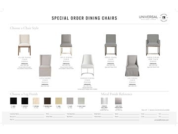 Thumbnail Kilian Dining Chair - Special Order